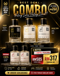 Set Jimat 5 Botol — 3 Wajib + 2 FREE (Best Deal 🔥)