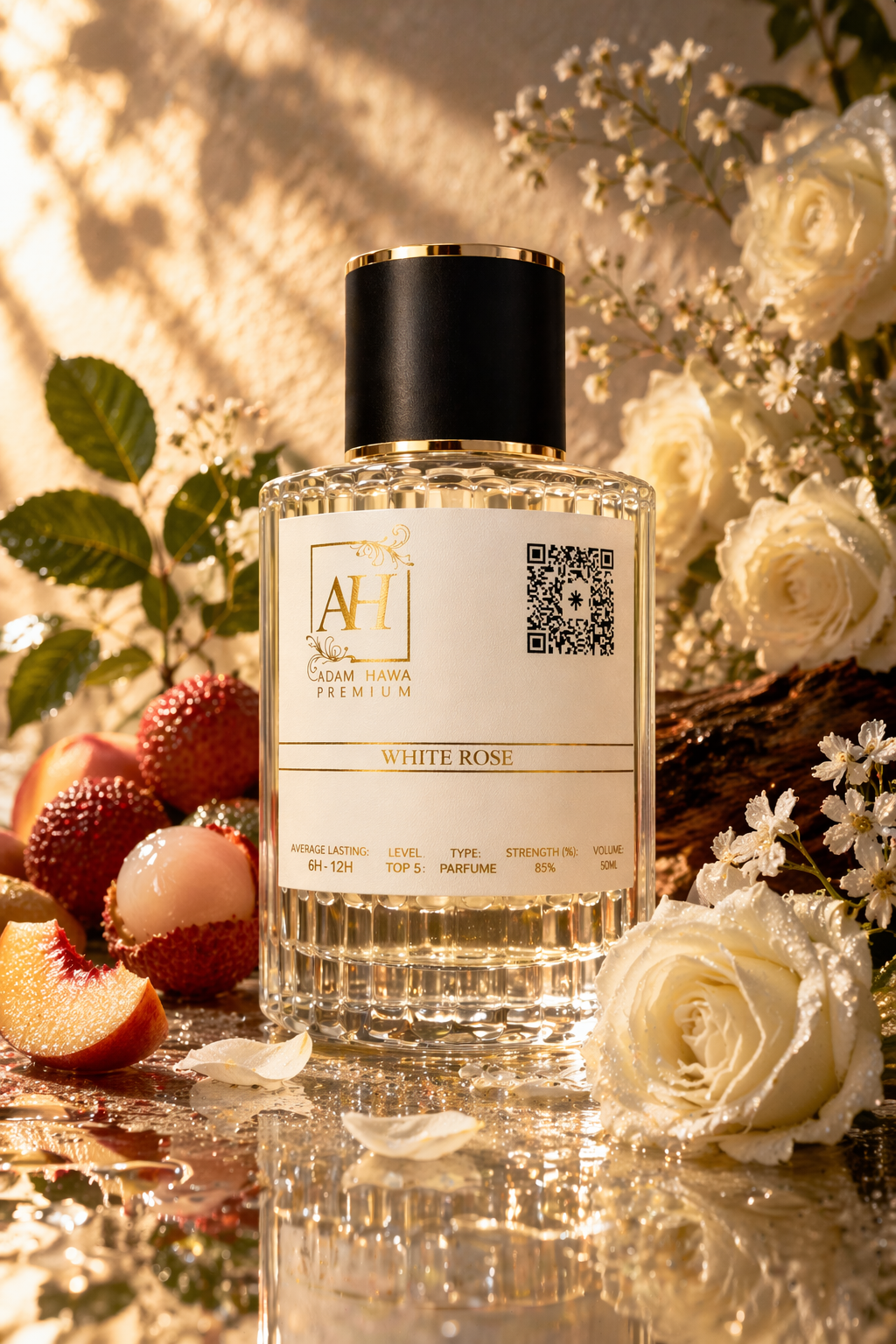White Rose — Perfume Perempuan Elegan & Lembut (50ml)